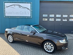 Audi A5 Cabriolet - 1.8 TFSI S-edition Leder Clima Cruise Navi 17"Lm velgen Pdc Xenon Zeer nette staat. Incl n