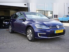 Volkswagen e-Golf - Blauw 2017