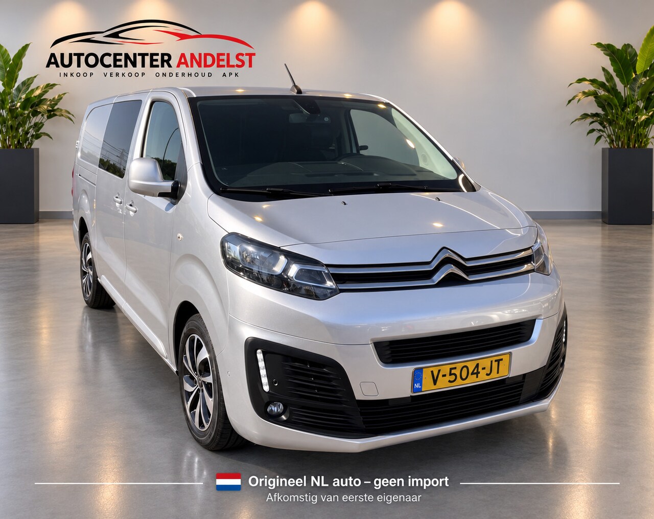 Citroën Jumpy - 2.0 BlueHDI 120 Business XL DC, 5-zits, Trekhaak, Dubl schuifdrn, Stoelvrw, Navi, Pdc, 1e - AutoWereld.nl