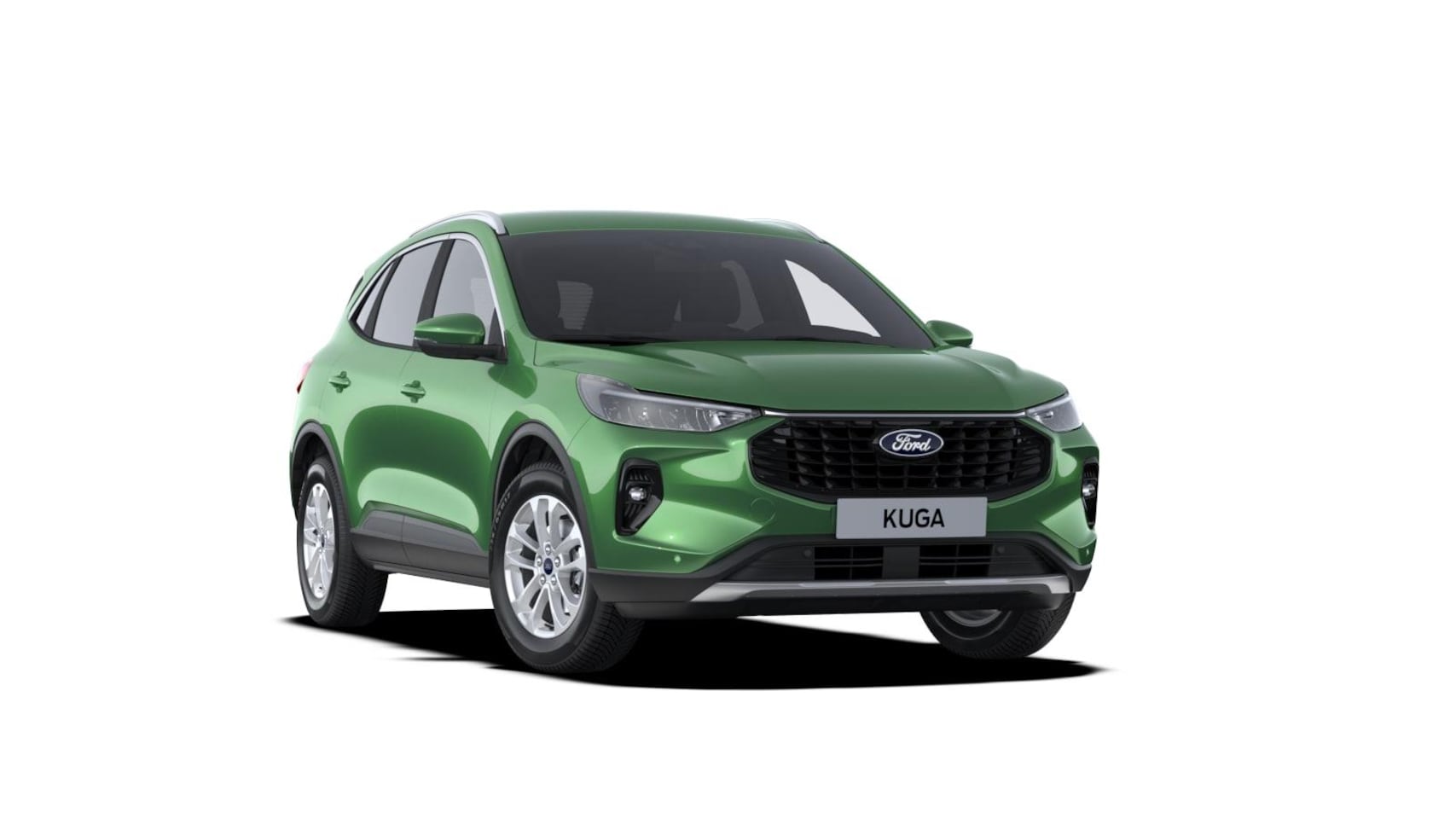 Ford Kuga - 2.5 PHEV Titanium | 2100KG TREKGEWICHT | 243 PK!  | TITANIUM | BURSTING GREEN | NU TE BEST - AutoWereld.nl