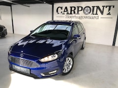 Ford Focus Wagon - 1.5 Titanium 150PK 2016 Automaat Camera Navi Dode hoek Lane Assist Cruise Clima Dealer OH