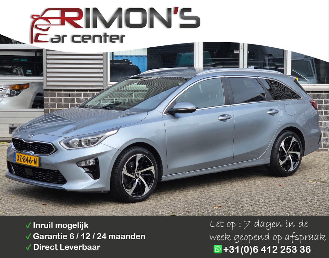 Kia Cee'd Sportswagon - Ceed 1.0 T-GDi DynamicPlusLine 12 M Garantie Navi Carplay - AutoWereld.nl