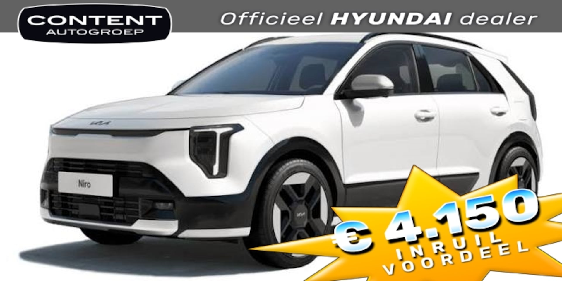 Kia e-Niro - 1.6 GDi Hybrid DCT6 DynamicLine, Direct leverbaar! - AutoWereld.nl