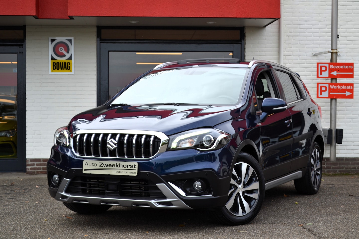 Suzuki S-Cross - 1.4 Automaat, High Executive, Clima, Navi, Camera, Trekhaak, Open dak, Leder, etc etc - AutoWereld.nl