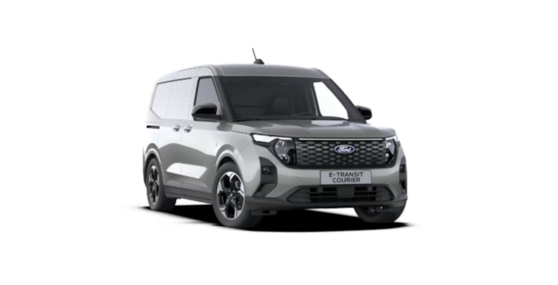 Ford Transit Courier - E-Transit Limited 46 kWh | Carplay | Trekhaak | LED laadruimteverlichting | Driver Assista - AutoWereld.nl