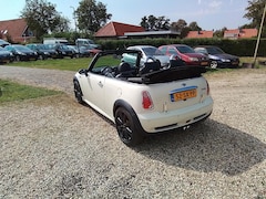 MINI Cabrio - 1.6 Cooper S Chili Zeer lux, s Leer Zwart org NL auto Boekje er bij Als nieuw