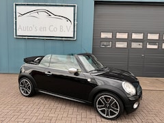 MINI Cabrio - 1.6 Cooper Clima Cruise Half leder 17" Lm velgen Pdc Elec dak Facelift model Incl nw Apk 1
