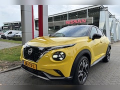 Nissan Juke - 1.6 HYBRID 143 N-DESIGN AUTOMAAT | Cold Pack, Nav., 19", Cruise ctrl, Climate ctrl, Achter