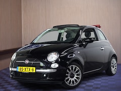 Fiat 500 C - 0.9 TwinAir Lounge Cabrio NAP km stand 52000 LEDER BT PDC ECC '12