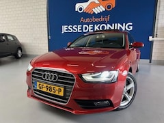 Audi A4 Avant - 2.0 TFSI Business Edition Automaat, bj.2015, kleur:rood Navigatie, Climate, Trekhaak, APK