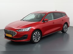 Ford Focus Wagon - 1.0 Eco Hybrid Titanium X Camera Winter pack Adap. Cruise Dodehoek detectie Dealeronderhou
