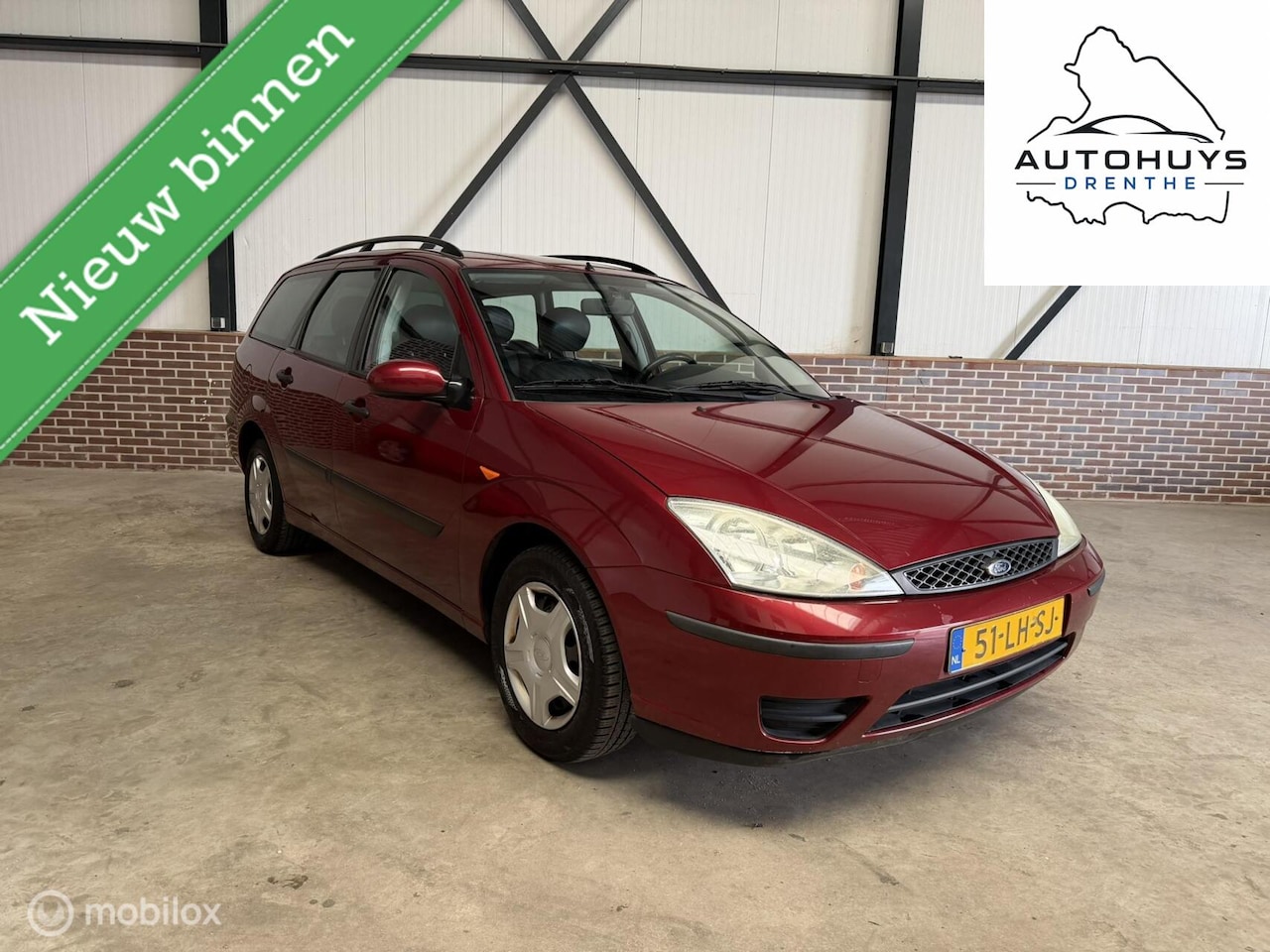 Ford Focus Wagon - 1.6-16V Cool Edition Leder | Airco - AutoWereld.nl