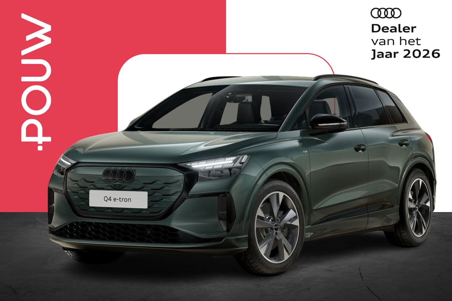 Audi Q4 e-tron - S edition 286pk performance 82 kWh | Velgen 20'' | Trekhaak Uitklapbaar - AutoWereld.nl