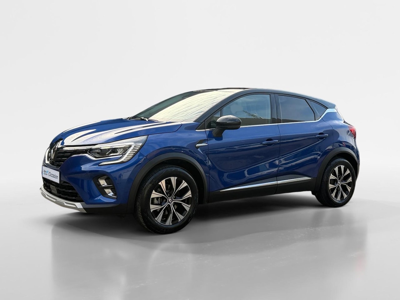Renault Captur - 1.6 E-Tech full hybrid 145 techno | Trekhaak | Camera | Parkeersensoren | LMV | Apple Carp - AutoWereld.nl