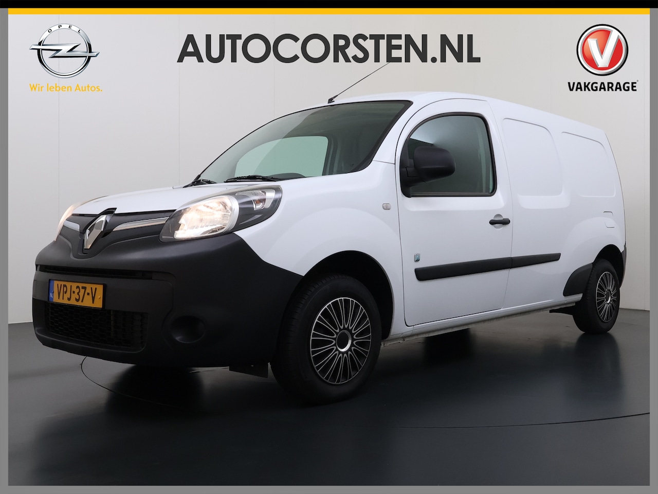 Renault Kangoo - Z.E. Maxi Huur Accu Trekhaak Airco Bluetooth Cruise Control SOH 75% Schuifdeur Achterdeure - AutoWereld.nl