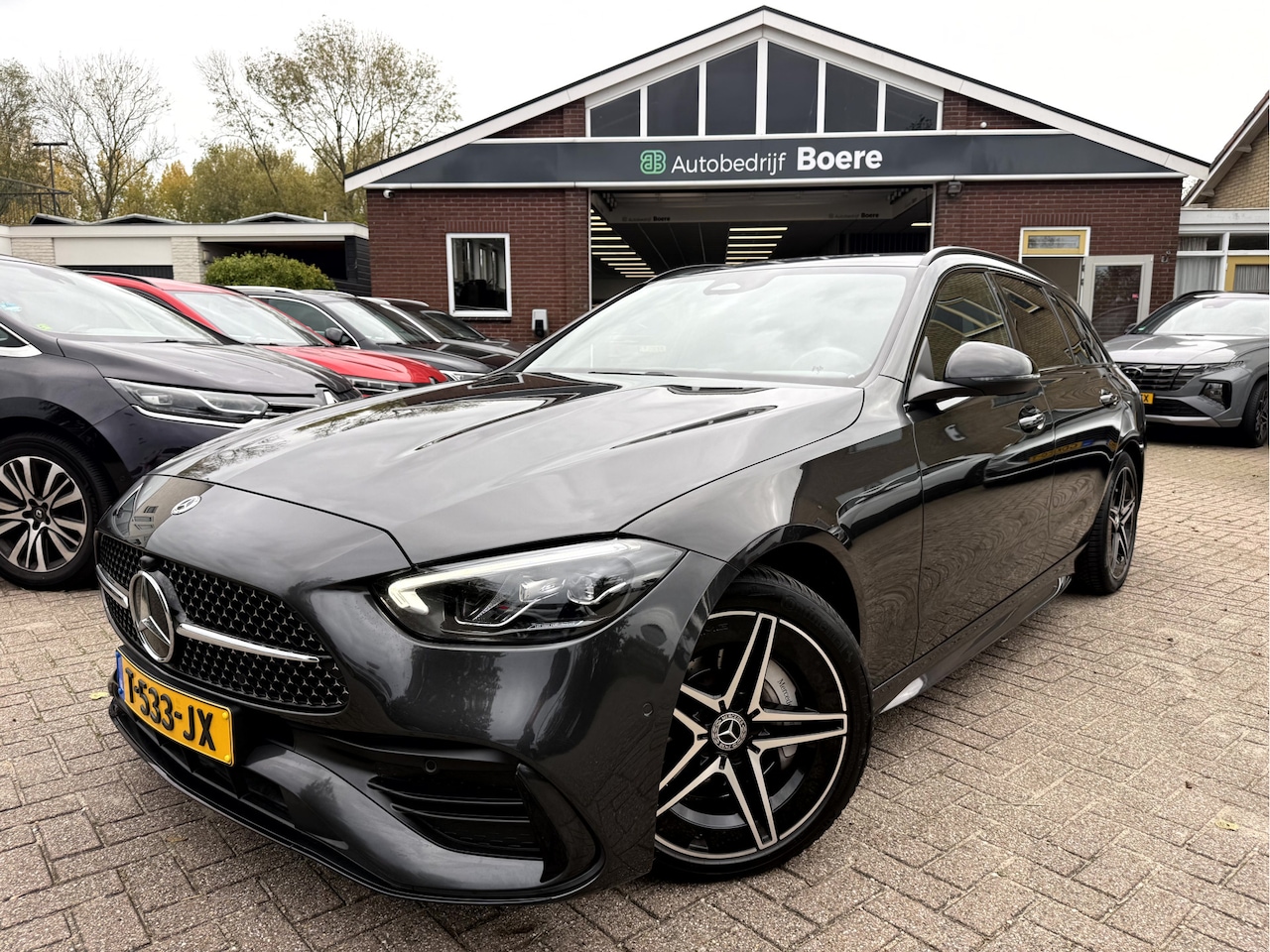 Mercedes-Benz C-klasse Estate - 180 AMG Line NL.Auto, Sfeerverlichting, Camera - AutoWereld.nl