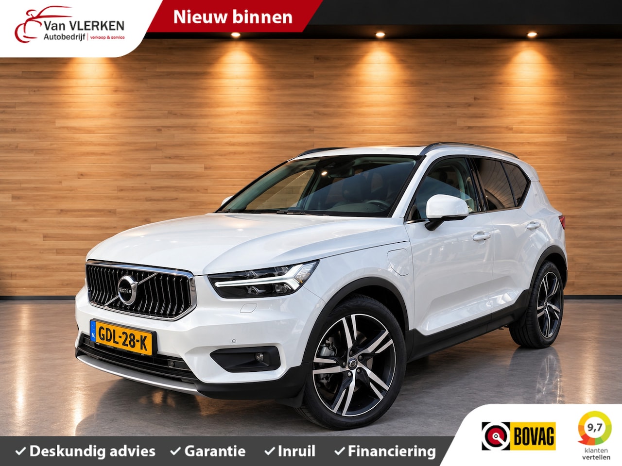 Volvo XC40 - 1.5 T5 Recharge Inscription PANORAMADAK TREKHAAK LEER - AutoWereld.nl