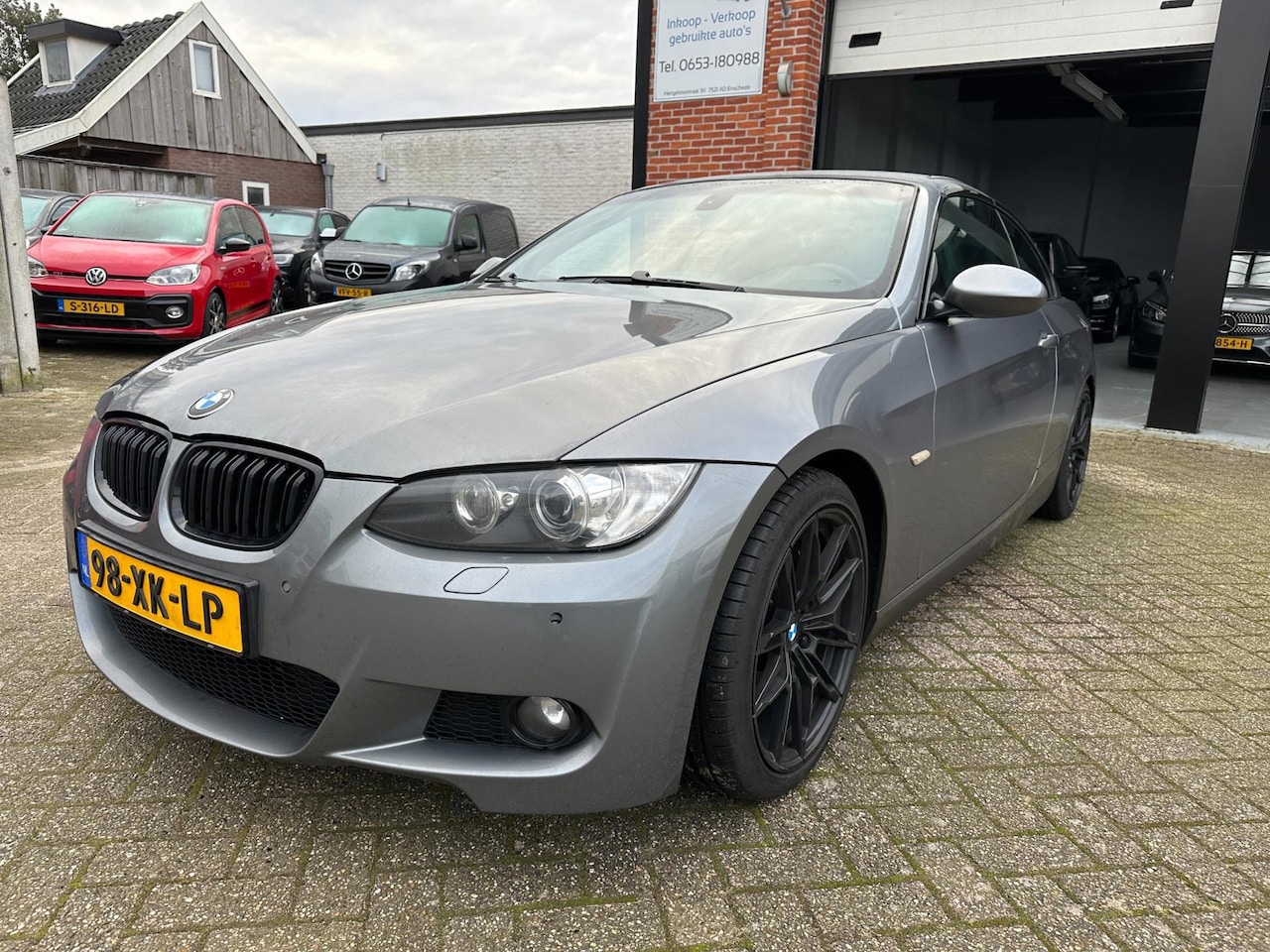BMW 3-serie Cabrio - 335i High Executive AUTOMAAT-CLIMA-NAVI-LEDER - AutoWereld.nl