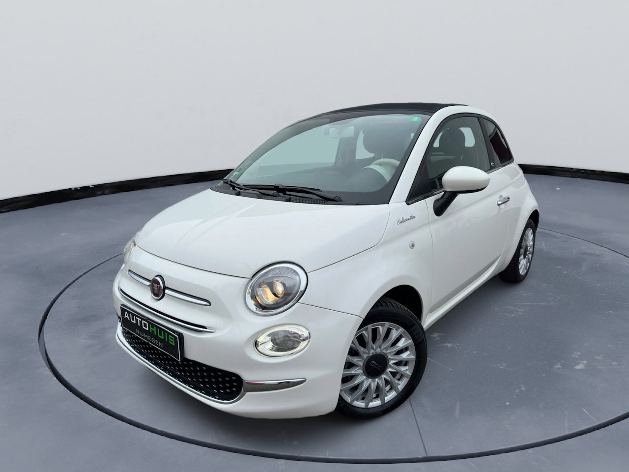 Fiat 500 C - 1.0 Hybrid Dolcevita Navigatiesysteem Half leder Apple carplay Inc btw ! - AutoWereld.nl