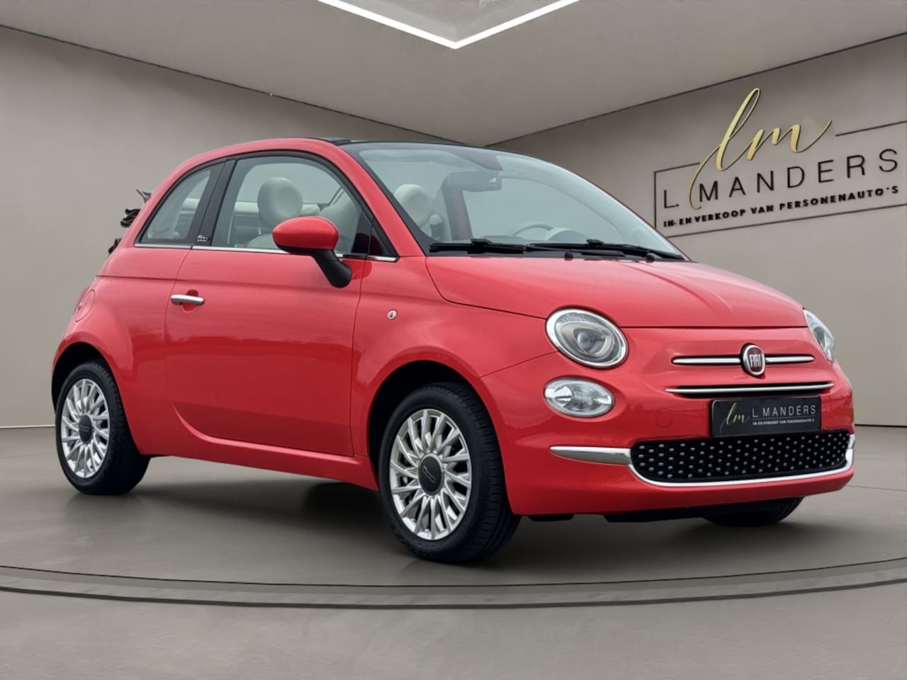 Fiat 500 C - 1.2 Lounge 2018 KORAAL | Cabriolet | Climate Control - AutoWereld.nl
