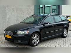 Volvo V50 - 2.4i Exclusive 2004 Zwart AUT|NAP|MEMORY|NWE APK