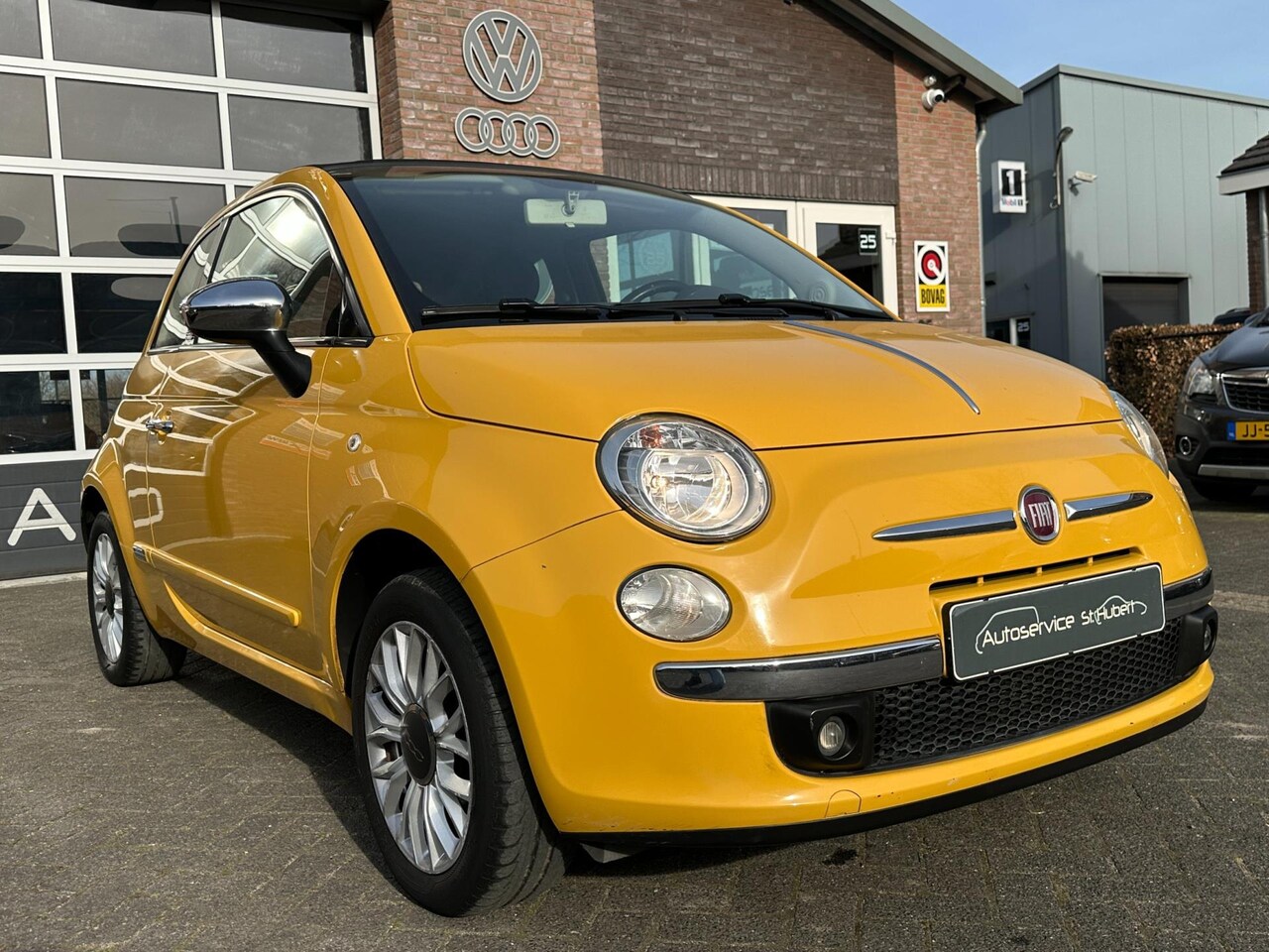Fiat 500 C - 1.2 Popstar. Cabrio. Airco. PDC. 2de eig. - AutoWereld.nl