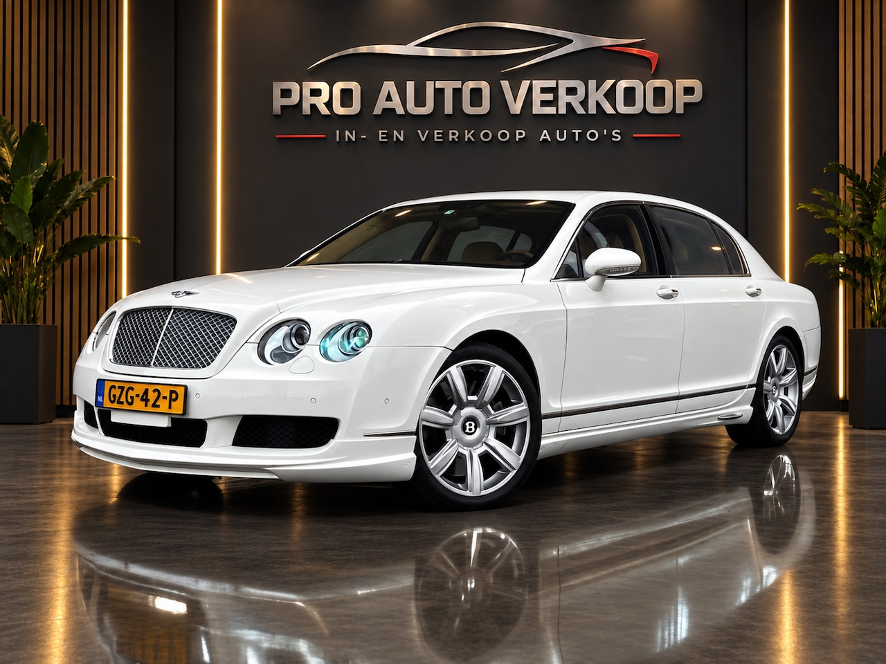 Bentley Continental Flying Spur - 6.0 W12 Carplay_Navi_Xenon_Camera - AutoWereld.nl