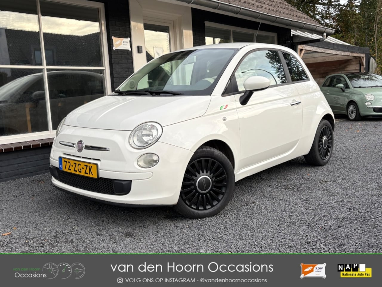 Fiat 500 - 1.2 AIRCO | NW APK | LM VELGEN | EL RAMEN | NAP - AutoWereld.nl