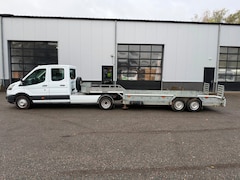 Ford Transit - 170PK EURO 6 DC BE Combi 8.1 ton Veldhuizen Kuiptrailer Semi Dieplader Trekker + oplegger