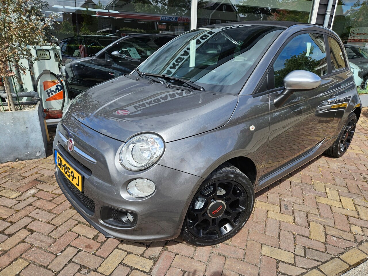Fiat 500 C - 1.2 Sport,cabriodak,sportinterieur,bluetooth - AutoWereld.nl