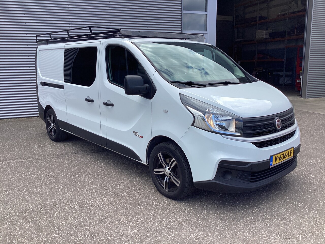 Fiat Talento - 1.6 MJ 125 pk L2 DC Dubbel Cabine EXPORT Airco/ Android/ Camera/ Imperiaal - AutoWereld.nl