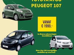Toyota Aygo - 1.0-12V 10x aygo|Citroen C1|Peugeot 107
