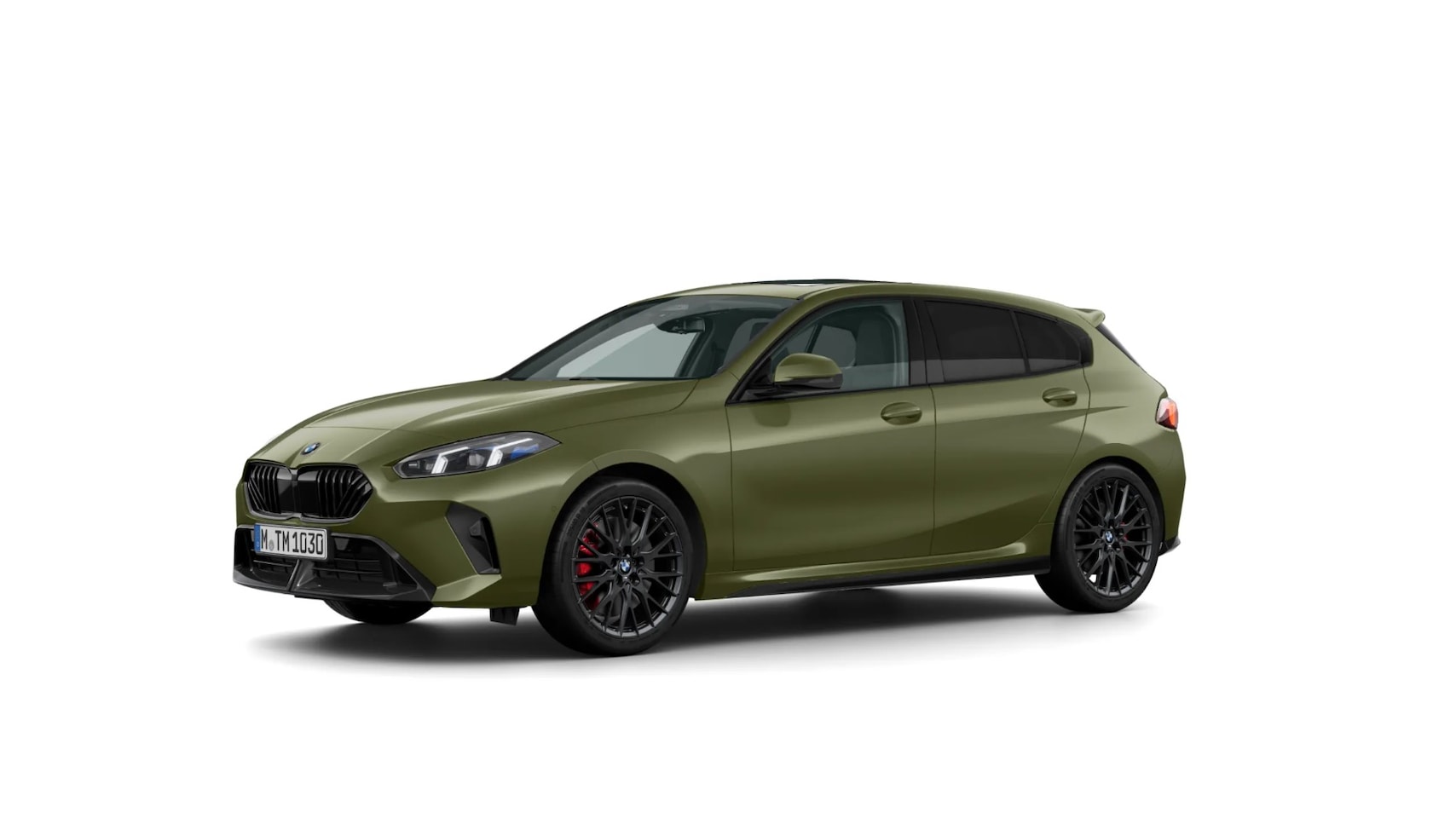 BMW 1-serie - 120 M Sport Design Edition | Individual Frozen Urban Green | M Sportpakket Pro | Panoramad - AutoWereld.nl