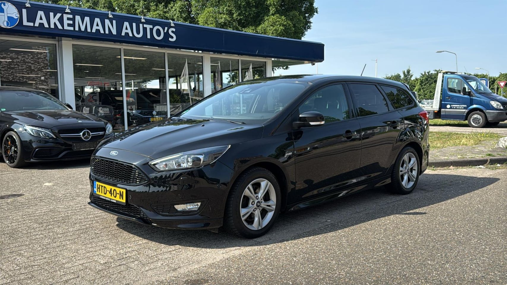 Ford Focus Wagon - 1.5 ST Line Blackline Huurkoop Inruil APK Garantie - AutoWereld.nl