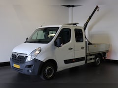 Opel Movano - 2.3 CDTI BiTurbo L2 Open laadbak - Airco - Navi - HIAB kraan - € 17.950, - Excl