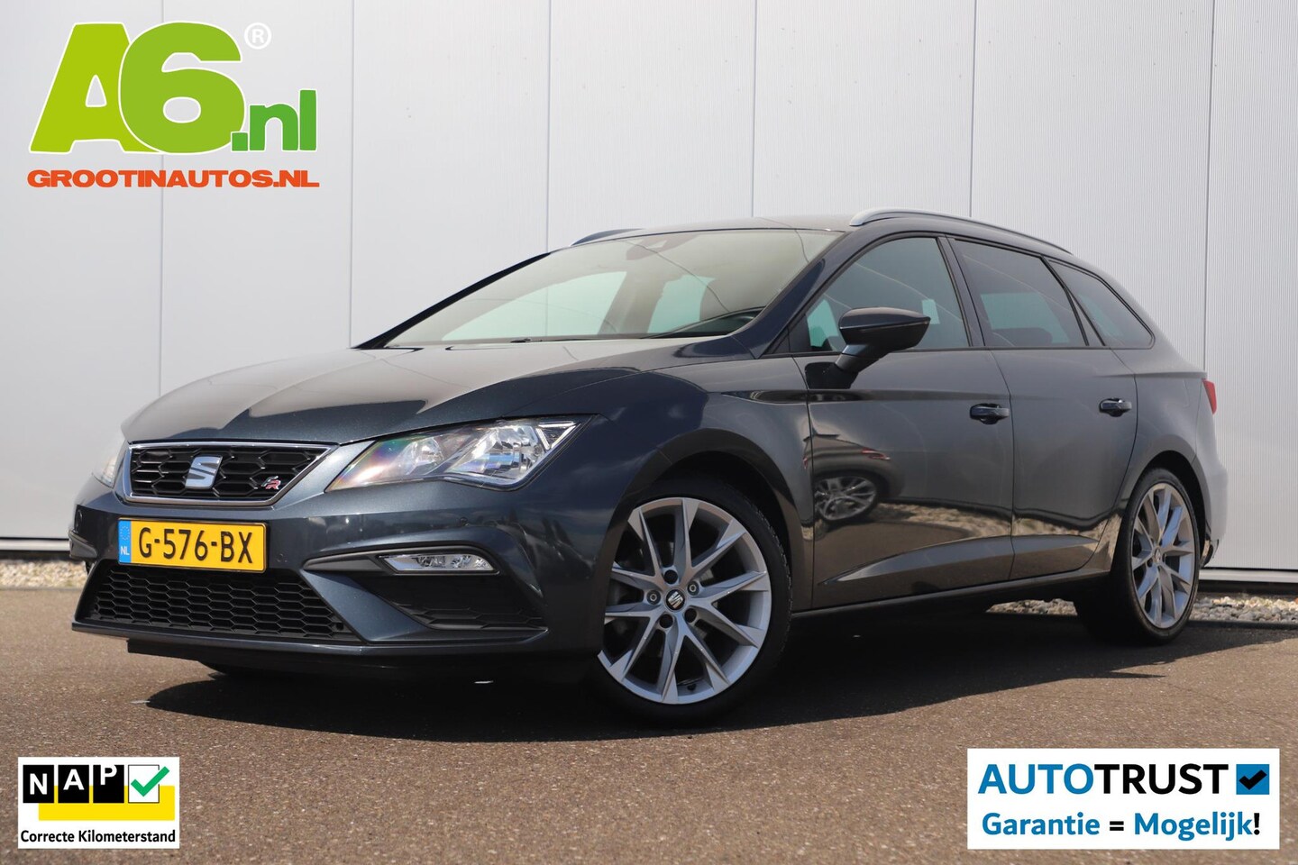 SEAT Leon ST - 1.5 TSI FR Business Intense 131PK Virtual Cockpit 18 inch LMV Half Leder Beats Audio Navig - AutoWereld.nl