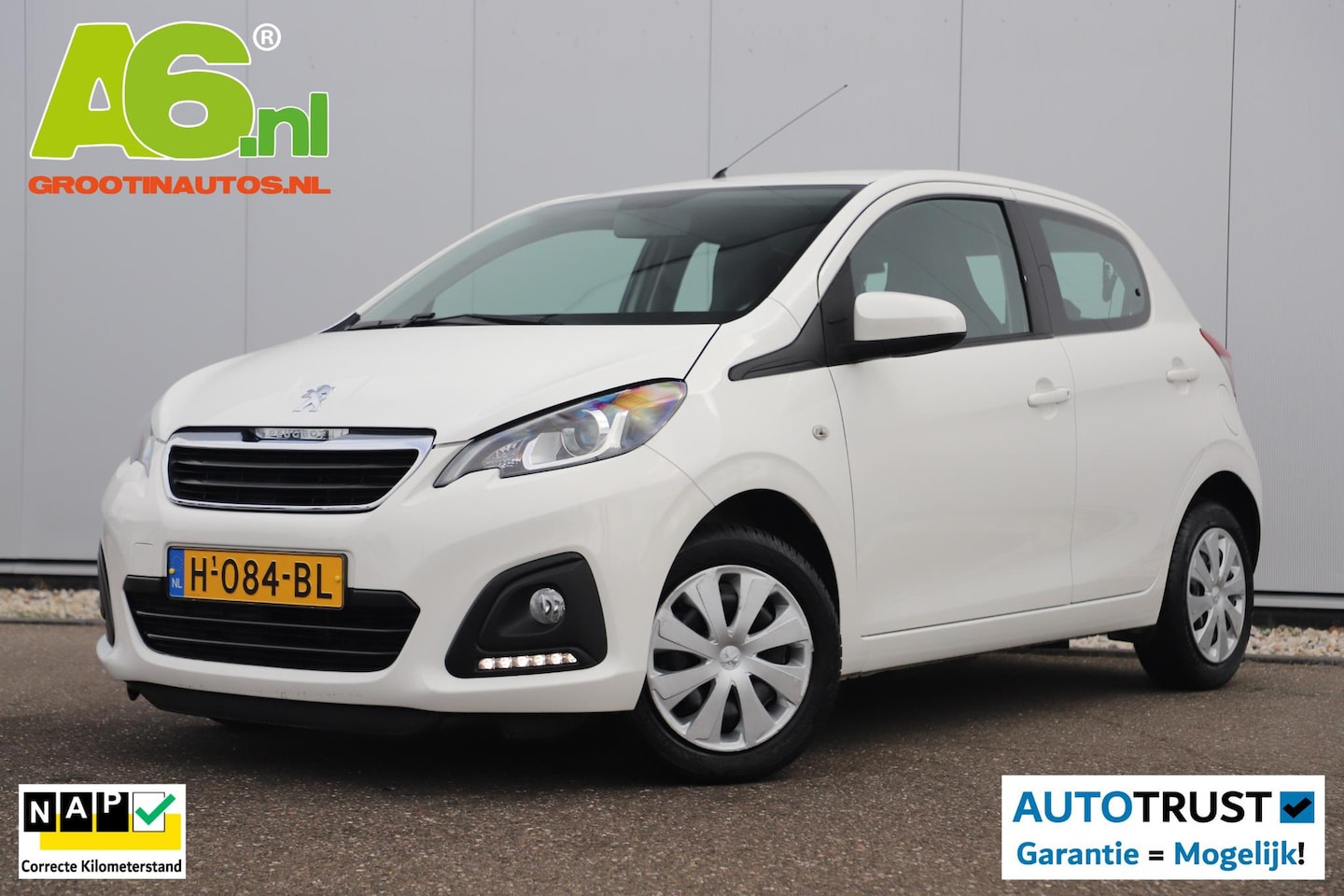 Peugeot 108 - 1.0 e-VTi Active Airco Radio Bluetooth Elektrische Ramen - AutoWereld.nl