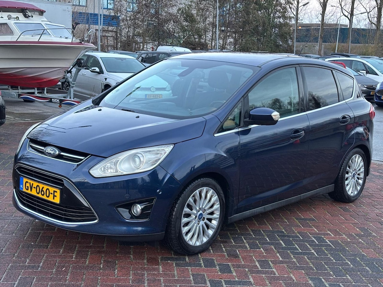 Ford C-Max - 1.6 SCTi titanium Airco! 180DKM NAP! MOTORSCHADE! - AutoWereld.nl