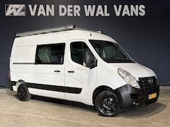 Opel Movano - 2.3 Turbo 146pk L2H2 Dubbele cabine Euro6 Airco | Imperiaal | Omvormer | 2500kg Trekhaak |