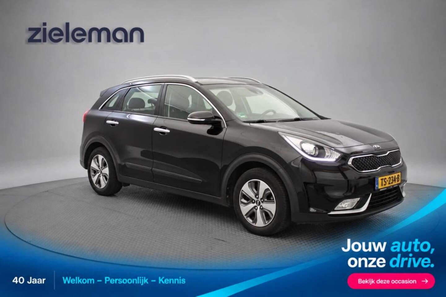 Kia Niro - 1.6 GDi Hybrid DynamicLine - Carplay, Navi, Camera, Cruise - AutoWereld.nl