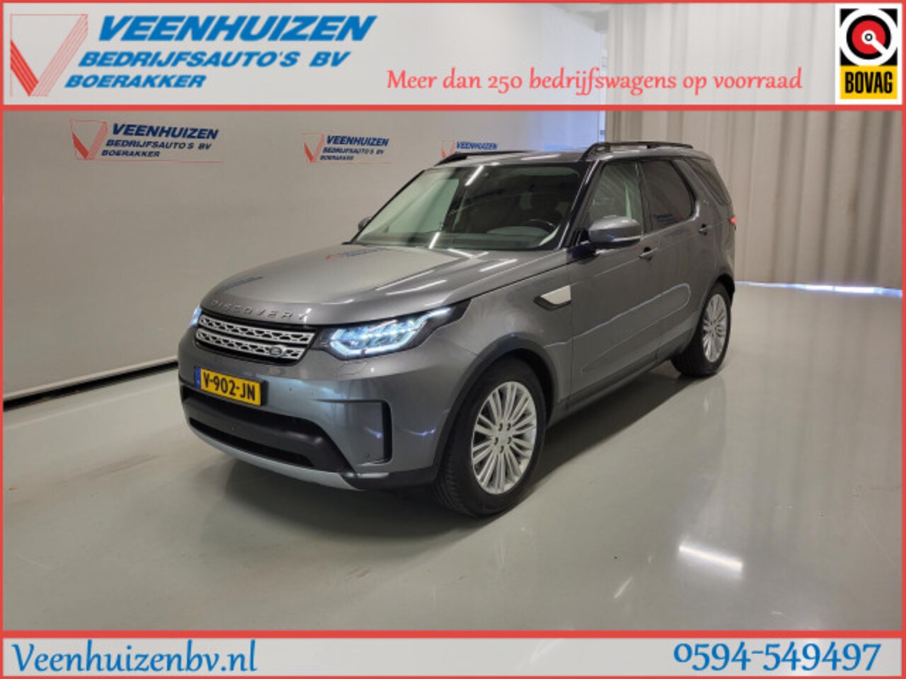 Land Rover Discovery - 2.0Sd4 Automaat Grijs kenteken Euro 6! - AutoWereld.nl