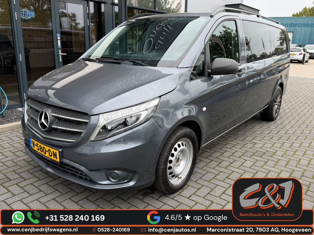 Mercedes-Benz Vito - 116 CDI Extra Lang DC Comfort export/schade l airco l cruise l camera l LMV l stoelverw. l - AutoWereld.nl