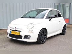 Fiat 500 - 0.9 TwinAir Turbo Nieuwstaat Leder bekleding 105 PK 79000 kms