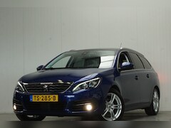 Peugeot 308 SW - 1.2 PureTech Blue Lease Premium 130 PK AUTOMAAT LEER CAMERA PANO CLIMA PDC CRUISE TREKHAAK