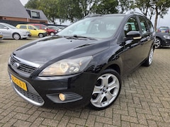 Ford Focus Wagon - 1.8 Titanium Flexi Fuel 2008. Climate/Cruise/Leder/Trekhaak Etc.. APK 10-2027