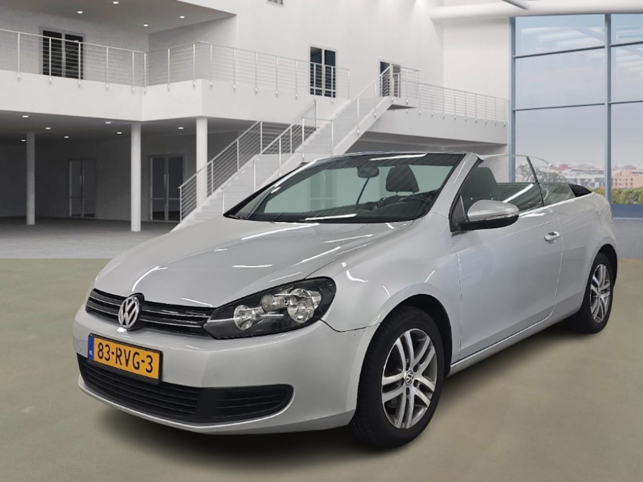 Volkswagen Golf Cabriolet - 1.2 TSI BlueMotion 2011/CLIMATE CONTROLE/CRUISE CONTROLE/NAVIGATIE/APK AUG 2027/LEUKE AUTO - AutoWereld.nl