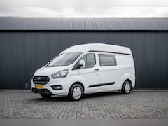 Ford Transit Custom - 2.0 EcoBlue L2H1 | DC 5-Zits | 1e Eigenaar | Cruise | PDC | Stoelverw. | Airco | Trekhaak