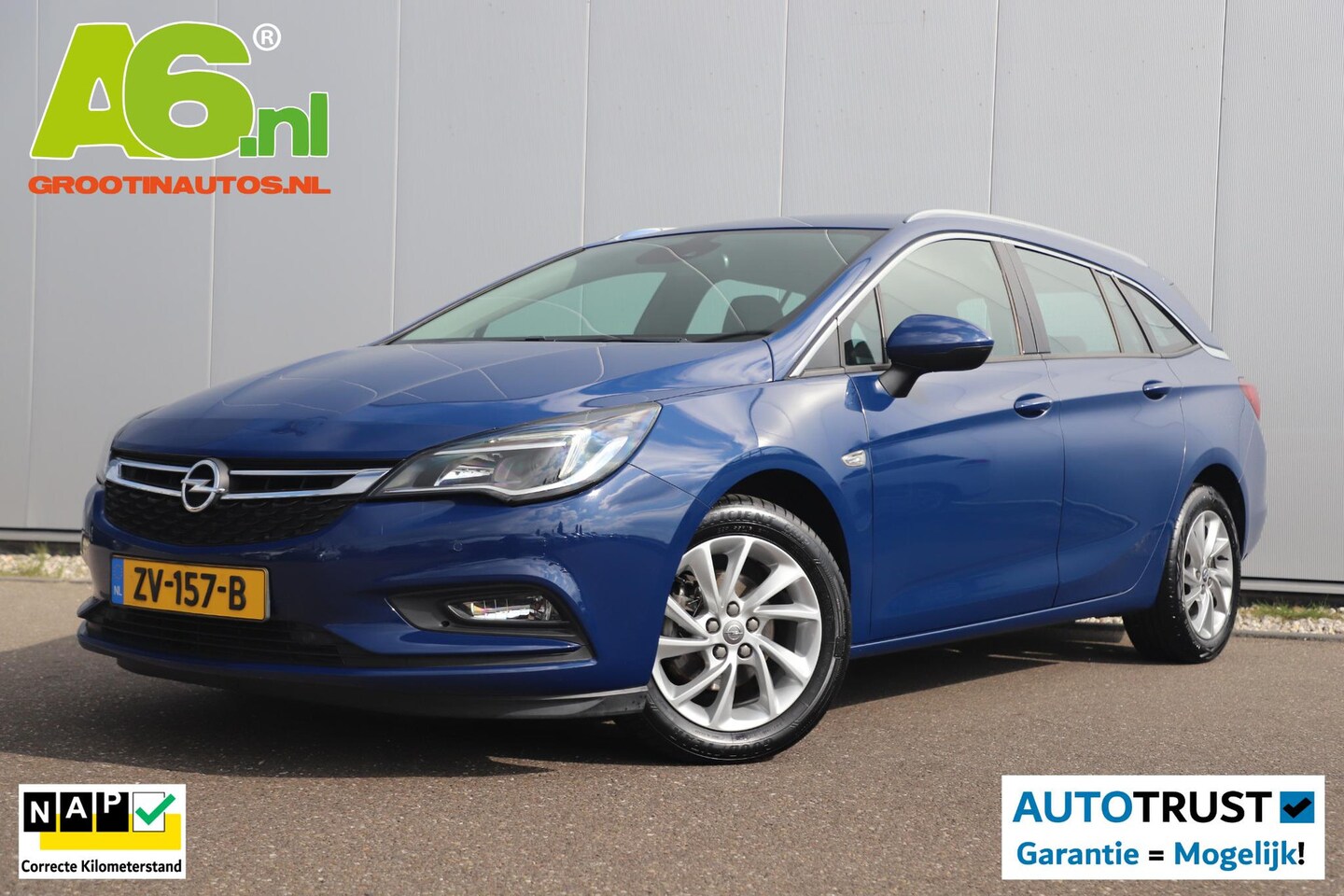 Opel Astra Sports Tourer - 1.0 Turbo Business Executive 105PK 16 inch LMV Climate Cruise Control Sportstoelen Navigat - AutoWereld.nl
