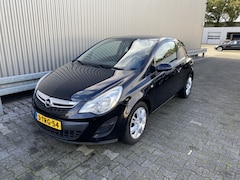 Opel Corsa - 1.0-12V Selection 148Dkm, Briljant Zwart, LM, nw. APK – Inruil Mogelijk –