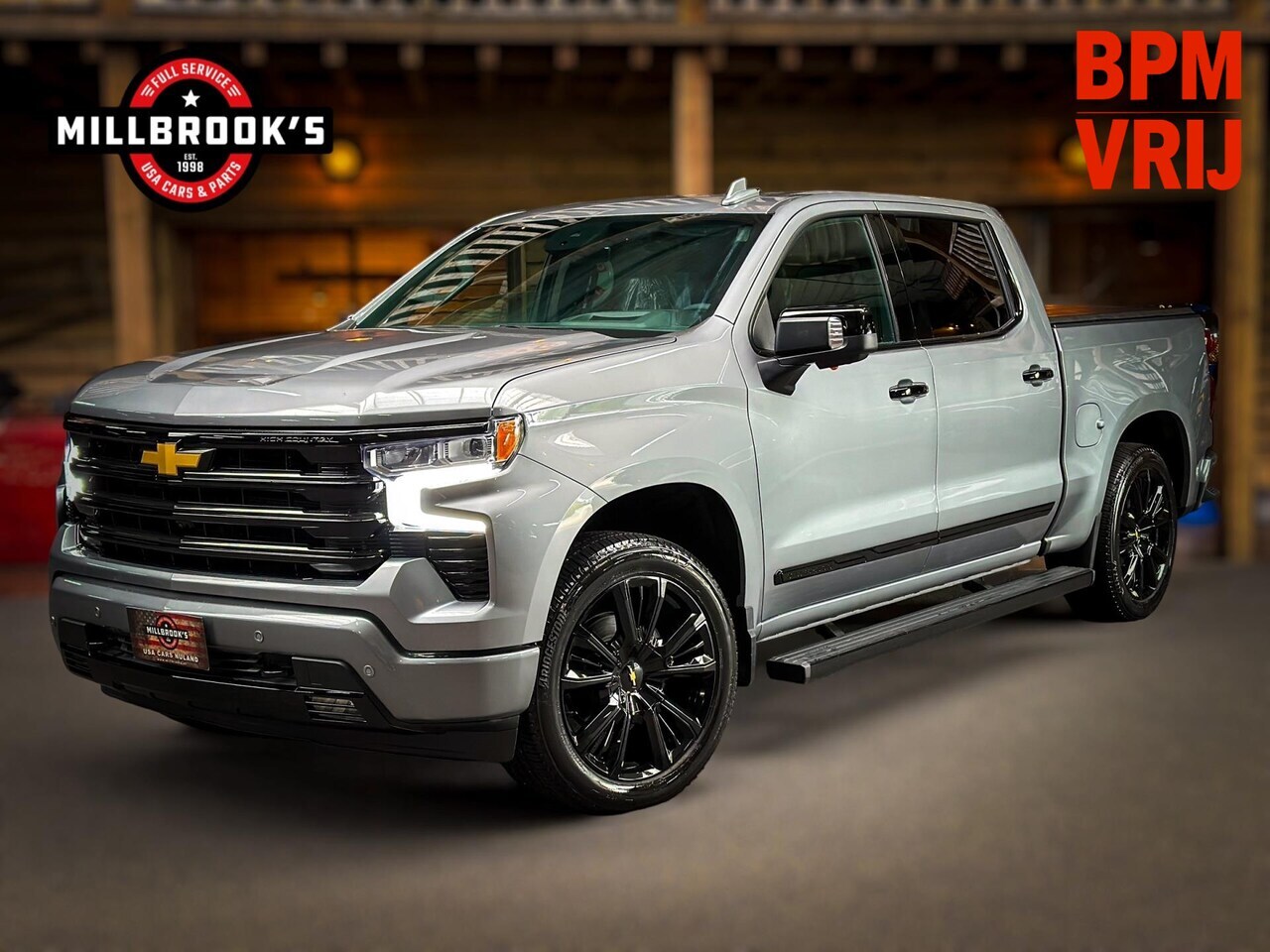 Chevrolet Silverado - Black Edition 6.2 V8 420 PK, BPM VRIJ, Laadbakcover, Full options . - AutoWereld.nl